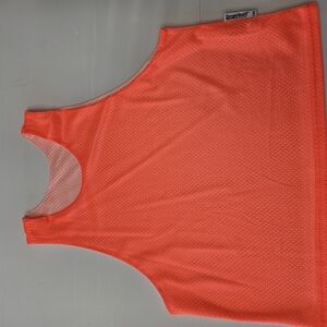 NeonOrange Mesh Tank Top